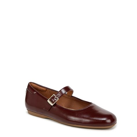 Mary Janes for women with polished details and our legendary comfort. Classic Shoes Women, Grandma Aesthetic, Mary Jane Ballet Flats, Shoe Ideas, Dr Scholls, California Wine, Office Shoes, Brown Flats, Dream Style