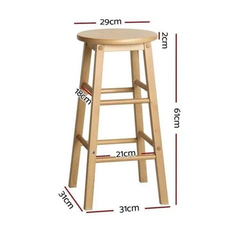 Wood Projects With Plans, Kursi Bar, Simple Woodworking Plans, Wooden Bar Stools, Stool Height, Backless Bar Stools, Woodworking Projects That Sell, Wood Stool, Beginner Woodworking Projects