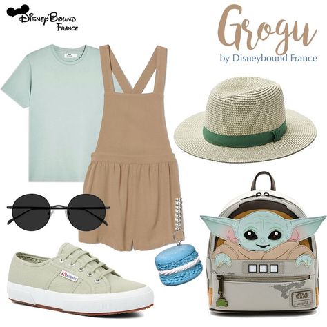 Hollywood Studios Disneybound, Grogu Disneybound, Disney Bound Outfits Star Wars, Disney Bound Outfits Summer, Disneybound Outfits Summer, Disneyworld 2023, Disney Bounding Ideas, Star Wars Family Costumes, Disney Diys