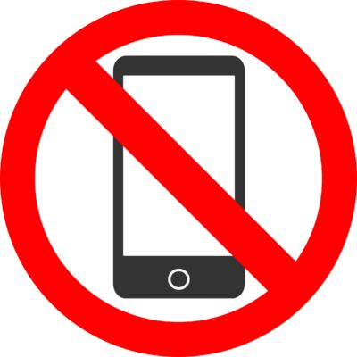 No Electronics Sign, No Phones Allowed Sign, No Talking Sign, No Mobile Phone Sign, Less Time On Phone, No Phone Sign, Not Allowed Sign, No Phones Sign, No Cell Phone Sign