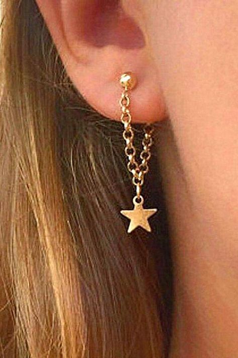 Six Pointed Star, Big Stud Earrings, Josie Saltzman, Star Chain, Alloy Earrings, Wedding Accessories Jewelry, Famous Fashion, Jewelry Pins, Fashion Life