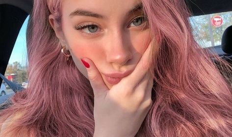 Fairy Haircut, Pink Hair Aesthetic, Pink Hairstyles, Once Upon A Broken, Girl With Pink Hair, Hairstyles And Haircuts, Van Doren, Pretty Hair Color, My Space