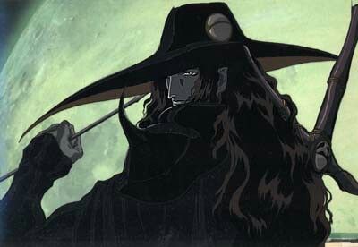 vampire hunter d Vampire Hunter D, Vampire Hunter, Hair, Anime, Black