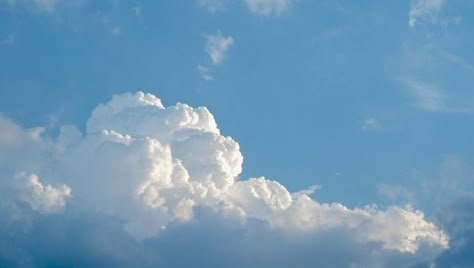 Photography Sky Clouds, Sky V, Blue Sky Photography, Background Sky, Cumulus Clouds, Blue Sky Clouds, Cloud Photos, Clouds Photography, Background Template