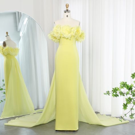 Light Yellow Gown, Evening Dresses Short Parties, Yellow Evening Dress, Light Yellow Dress, Light Yellow Dresses, Yellow Evening Dresses, Light Yellow Color, Yellow Gown, Evening Dresses Short