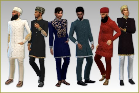 Playing Sims 4 Sims 4 Indian Cc Male, Sims4 Indian Cc, Sims 4 Desert Cc, Sims 4 Muslim Cc, Sims 4 Indian Cc, Sims 4 Decades Challenge, Male Outfit, Arabic Clothing, Sims Stories