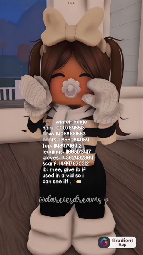 Winter Outfits Codes Bloxburg, Roblox Grandma Outfit Codes, Berry Avenue Twin Codes, Todd Outfit Codes Berry Ave, Todd Codes Berry Ave, Bloxburg Outfit Codes Winter, Berry Avenue Code, Preppy Kids Outfits, Clara Berry