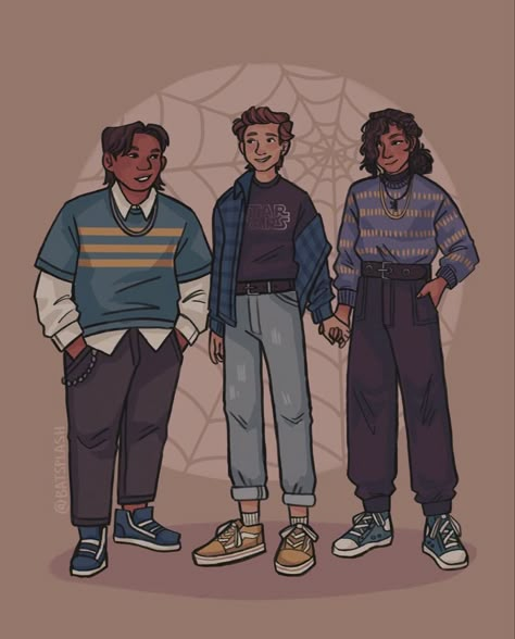 Peter Parker Trans, Peter Parker Outfit Ideas, Peter Parker Outfit, Trans Spiderman, Spider Man Fanart, Marvel Sketches, Spidey And Deadpool, Marvel Peter Parker, Spider Society