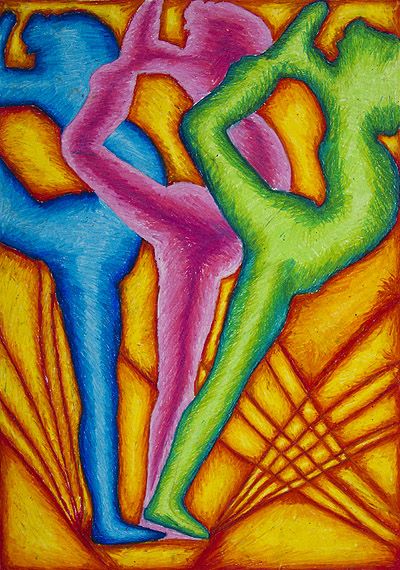 Figures and Movement. Year 9. KS3. William de Ferrers School. Oil Pastel Artwork, 7th Grade Art, Futurism Art, 8th Grade Art, Middle School Art Projects, Art Assignments, 6th Grade Art, 5th Grade Art, Cubism Art