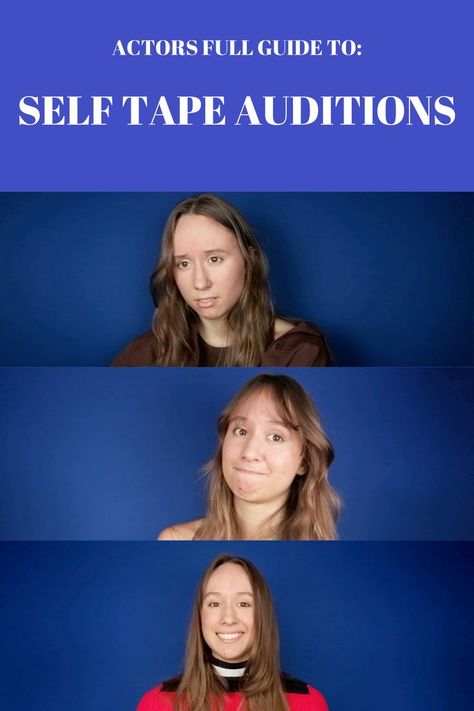 Three stills from different self tape auditions. A girl is acting out different scenes. Self Tape Audition, Actors Headshots, Do's And Don'ts, Busy City, Acting Skills, Acting Career, Theatre Kid, Second Best, On Set