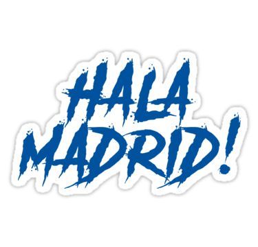 Real Madrid Stickers Printable, Hala Madrid Logo, Hala Madrid Tattoo, Real Madrid Stickers, Madrid Stickers, Cr7 Tattoo, Real Madrid Logo, Senior Jackets, Medical Stickers