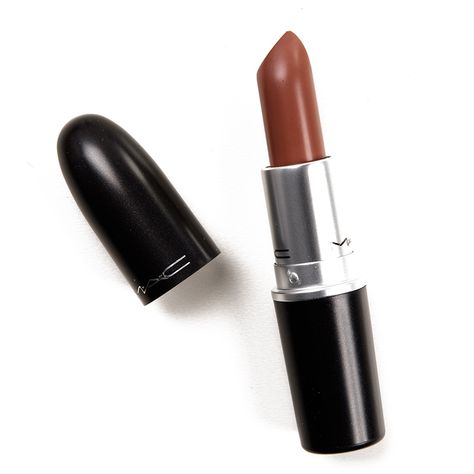 MAC Bad 'n' Bare, Derriere, Pink Power Lipsticks Reviews & Swatches Caramel Lipstick, Brown Beauty Aesthetic, Lip Liner Swatches, Light Caramel Brown, Best Lipstick Shades, Best Mac Lipstick, Mac Lipstick Swatches, Mac Lipstick Shades, Mac Products