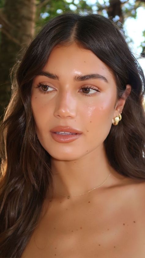 No Make Up Make Up Look, Dewy Makeup Look, Mekap Mata, Wedding Makeup For Brown Eyes, Dewy Makeup, Smink Inspiration, Natural Wedding Makeup, Makeup Looks Tutorial, Bridesmaid Makeup