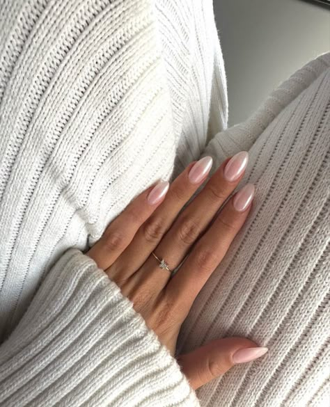 Ombre Chrome Nails, Sheer Nails, Pearl Nails, Her Nails, Neutral Nails, Clean Nails, Elegant Nails, Classy Nails, Dream Nails