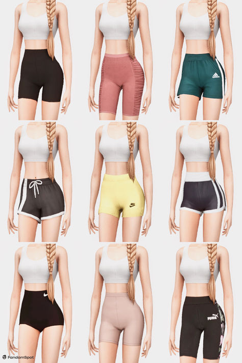 Ts4 Active Wear, The Sims 4 Athletic Cc, Sims 4 Active Wear, Shorts Cc Sims 4, Sims 4 Athletic Cc, Sims 4 Cc Sportswear, Sims 4 Cc Gym Clothes, Sims 4 Workout Cc, Gym Sims 4