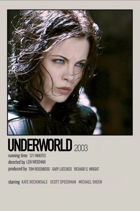 Underworld Movie Poster, Underworld Movie, Goth Movies, Vampire Movies List, Underworld Aesthetic, Quarantine Movie, Underworld Vampire, Underworld Movies, Film Recommendations