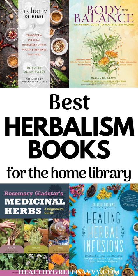 Looking for some great books on using medicinal plants? This list of the best herbalism books will give you plenty to choose from, including options for those new to plant medicine, as well as essential references for herbalists at any level. #herbalism #plantmedicine #herbalbooks #herbalmedicine Herbalism Books, Witchcraft Ideas, Herbal Books, Herbal Living, Herbs Medicine, Herbal Kitchen, Herbs For Sleep, Natural Medicines, Medicine Garden