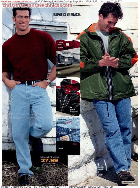 1996 JCPenney Fall Winter Catalog, Page 493 - Catalogs & Wishbooks 2000s Fashion Catalog Men, 1990s Delias Catalog, 90s Boys Fashion, 90s Guys Outfits, 1996 Catalog, 1997 Fashion Catalog Men, 1995 Jcpenney Catalog, 90s Men Fashion, 1999 Fashion