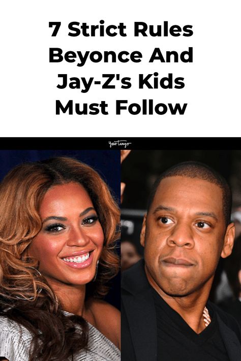 The Bee Hive wants to know all about Beyoncé's day to day life, and that includes her children. Here are the strict rules Jay-Z and Beyoncé's kids must follow. Beyonce Childhood Photos, Beyonce Coachella Outfit, Beyonce Kids, Jay Z And Beyonce, Beyoncé And Jay Z, Beyonce Jay Z, 4 Beyonce, Beyonce Family, Bee Beyonce