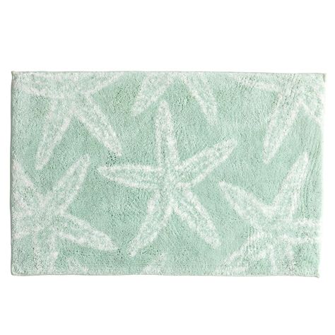 PRICES MAY VARY. UNIQUE DESIGN: These cute and stylish bath mats in various coastal jacquard prints are the perfect additon to any bathroom décor. Great for vacation homes, cottages, beach houses, and more! PREMIUM QUALITY: This luxuriously soft and plush bath mat is made from 60% polyester and 40% cotton, making it super comfortable and cozy on your feet. ULTRA ABSORBENT: This cute bathroom rug is ultra absorbent and quick-drying. This fluffy bath mat absorbs water quickly and efficiently, keep Green And White Bathroom, White Bathroom Mat, Ocean Bathroom, Coastal Bathroom Decor, Beachy Bathroom, Beach Themed Bedroom, Coastal Room, Beach Theme Bathroom, Beach Bathroom Decor