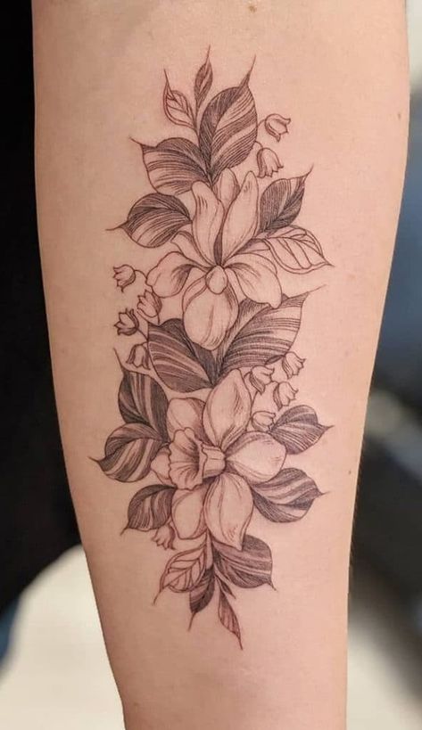 Orchid And Daffodil Tattoo, Daffodil Tattoo Big, Big Daffodil Tattoo, Daphidill Flower Tattoo, Daffodil Tattoo Shoulder, Daffodil Tattoo Leg, Daffodil And Jonquil Tattoo, Daffodil Arm Tattoo, Dafadills Tattoo Design