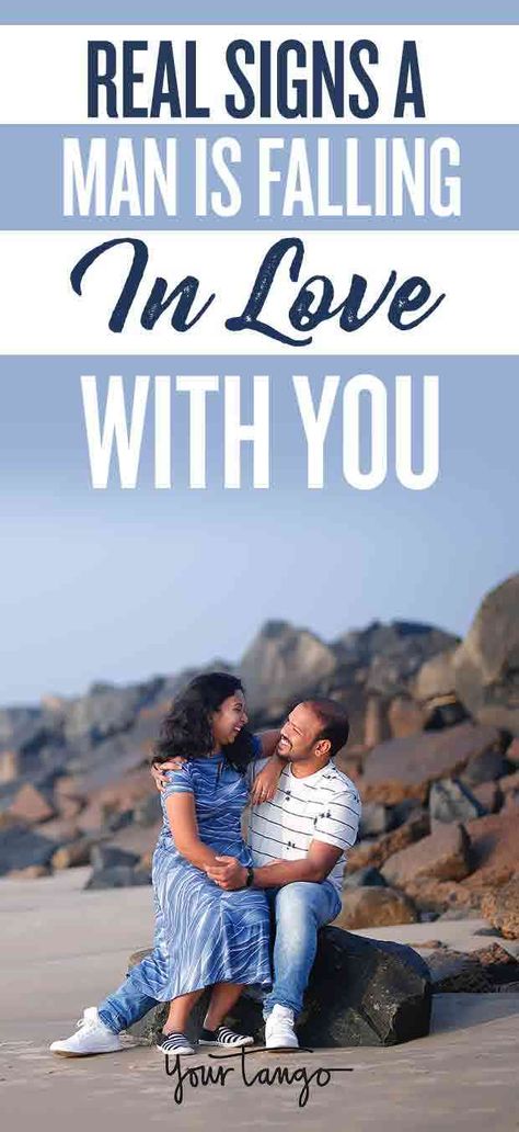 If you're not sure how a guy really feels about you, the signs a man is falling in love with you are easy to spot once you know what you're looking for.#man #fallinginlove #Love #signs Science Of Love, Feeling Loved Quotes, Body Language Signs, Im Falling In Love, Ways To Show Love, Sign Man, Love Problems, Lasting Love, Really Love You