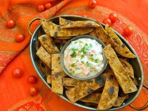 What To Do With Leftover Rotis? | 17 Leftover Chapati Recipes Spicy Food Mexican, Chapati Recipes, Tortilla Chip Recipe, Homemade Tortilla, Homemade Tortilla Chips, Roti Recipe, Eat Happy, Homemade Tortillas, Leftovers Recipes