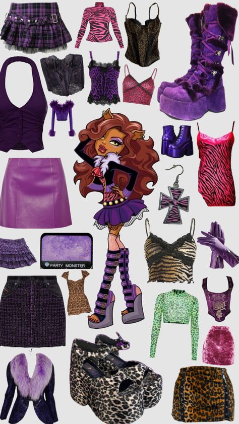 Wolf Halloween Costume, Monster High Halloween Costumes, Monster High Halloween, Monster High Cosplay, Monster High Costume, Monster High Clothes, Wolf Costume, Pretty Halloween Costumes, Hallowen Costume