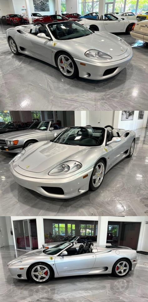 2001 Ferrari 360 Spider Ferrari 360 Spider, Ferrari 360, Leather Roll, New Top, Calipers, Ferrari, Belts, Sports Car, Leather