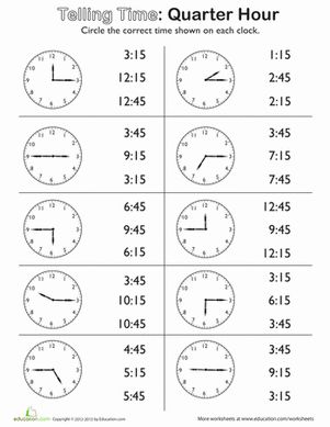 This worksheet serves up plenty of time practice for kids who need that extra nudge. Money Exchange, Math Learning, 2nd Grade Math Worksheets, Time Worksheets, 2nd Grade Worksheets, Teaching Time, Math Time, Second Grade Math, Math Activities Preschool