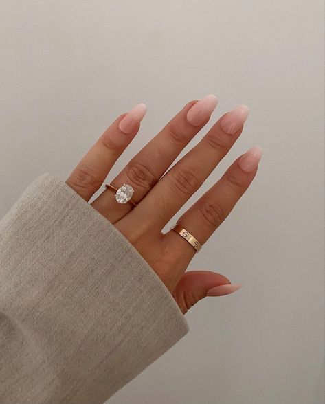 Cartier Love Ring Gold, Cartier Silver Ring, Cartier Love Ring Diamond, Classy Pink Nails, Cartier Nail Ring, Cartier Gold Ring, Love Ring Gold, Cartier Wedding Rings, Pear Shaped Diamond Engagement Rings