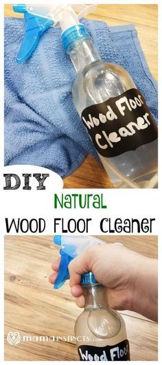 Don't use toxic chemicals to clean your floors, especially if you have kids or a crawling baby. Try this simple DIY recipe made with natural ingredients to clean those hardwood floors. Natural Hardwood Floor Cleaner, Natural Wood Floor Cleaner, Diy Wood Floor Cleaner, Natural Wood Cleaner, Diy Floor Cleaner, Natural Cleaning Supplies, Natural Cleaning Products Diy, Wood Floor Cleaner, Natural Cleaning Recipes