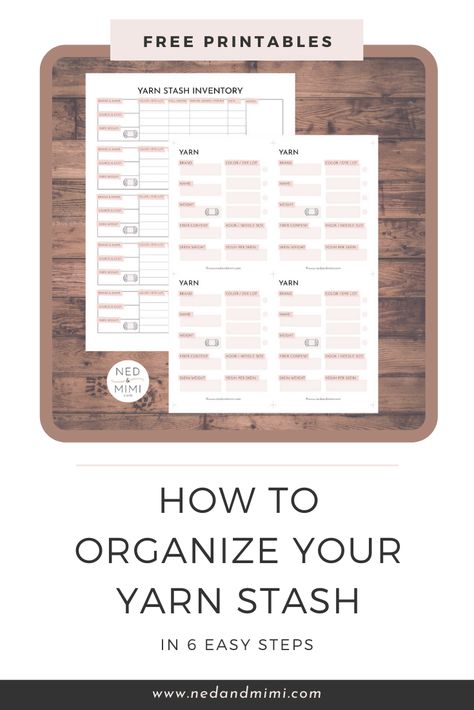 Yarn Inventory Spreadsheet, Yarn Stash Organization, Yarn Stash Inventory, Yarn Inventory Printable, Yarn Inventory, Crochet Planner Free Printable, Crochet Planner, Inventory Printable, Inventory Organization