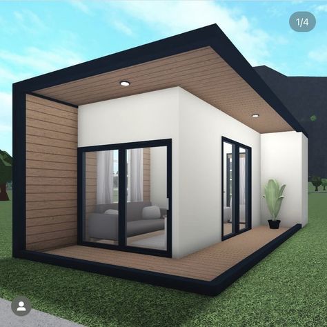 1k Bloxburg House, Small Bloxburg House Ideas Modern, Small Roblox Bloxburg Houses, Bloxburg House Ideas 1 Floor Cheap, Houses In Bloxburg Under 10k, Single Story Bloxburg House, Bloxburg House Layouts 1 Story Small Modern, Small House Design Bloxburg, Bloxburg House Layouts No Game Passes