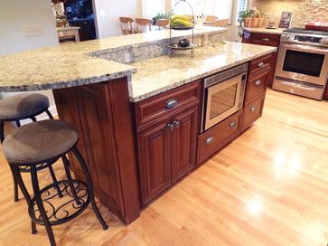 microwave Two Tier Kitchen Island, Island Countertop Decor, Island Dimensions, Kitchen Islands For Sale, Kitchen Island Dimensions, Kitchen Island With Stove, Island Countertop, Kitchen Island With Sink, Kitchen Wall Cabinets