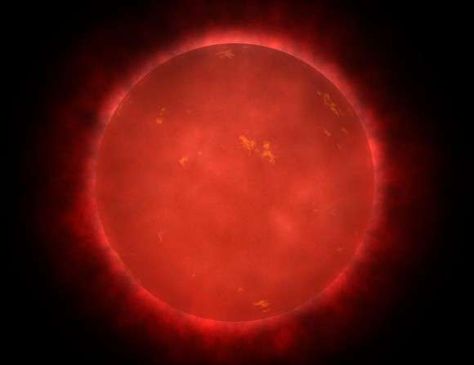 Artist’s impression of a red giant star. Credit:NASA/ Walt Feimer Hopi Prophecy, Star Facts, Supernova Explosion, Binary Star, Giant Star, Red Giant, Star System, Across The Universe, Astronomer