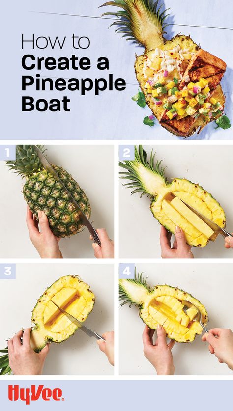 Hawaiian Salmon, Salmon Pineapple, Pineapple Bowl Recipe, Pineapple Bowls, Facts About Japan, Pineapple Boats, Pineapple Bowl, Strange Facts, About Japan