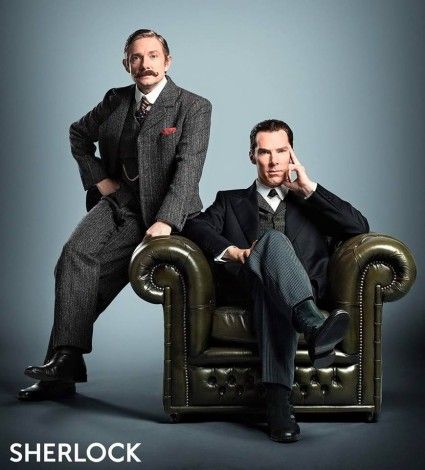 http://geekmom.com/2015/07/bbc-photo-holmes-watson/ Sherlock Christmas, Sherlock The Abominable Bride, Sherlock Season 4, Sherlock Poster, John Lock, Men In Suits, Sherlock Series, Benedict Sherlock, Mrs Hudson