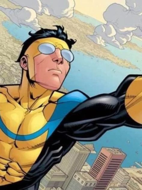 Mark Grayson Comic, Mark Grayson Fanart, Invincible Pfp, Ryan Ottley Art, Mark Invincible, Invincible Mark Grayson, Invincible Mark, Invincible Art, Mark Grayson Invincible