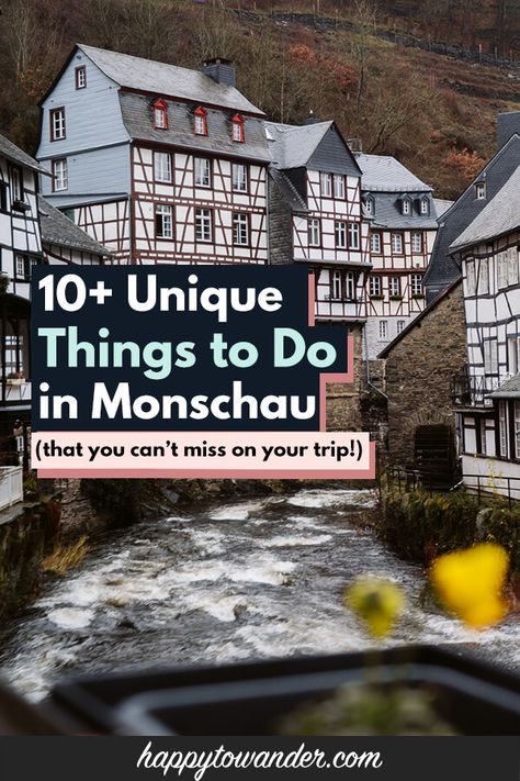 11 Unique and Fun Things to do in Monschau, Germany Monschau Germany, Best Christmas Markets, Expat Life, Single Photo, Red House, Grand Staircase, Fun Diy Crafts, Unique Things, Travel Advice