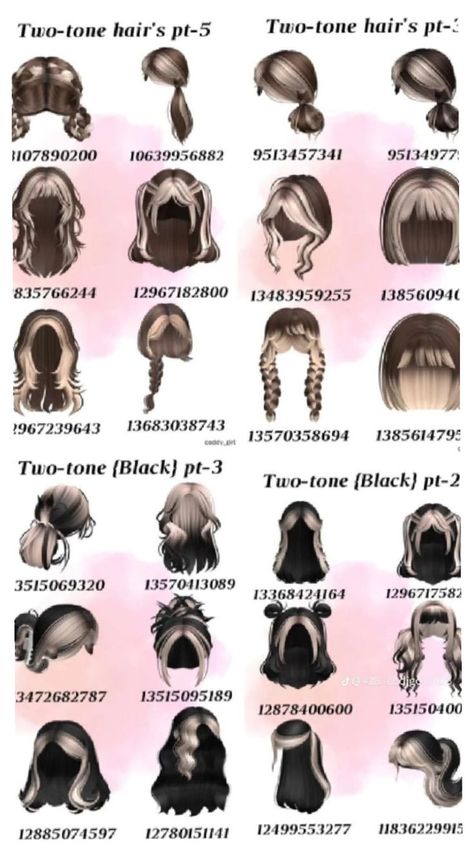 Brown Hair Roblox, Pelo Cafe, Mekap Mata, Hairstyle Examples, Y2k Hair, Decal Codes, Black Hair Roblox, Berry Ave, Roblox Codes