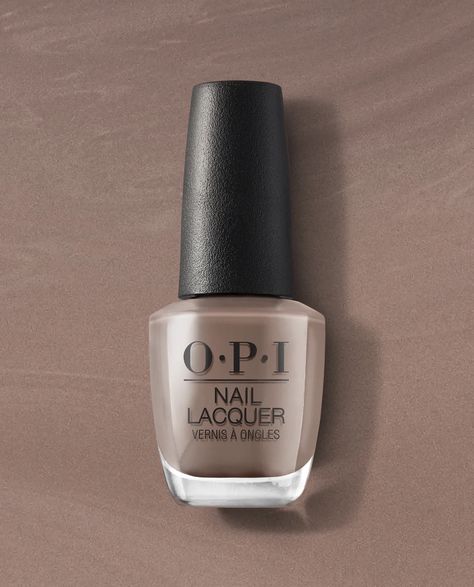 Over the Taupe - Nail Lacquer | OPI Taupe Nail Polish, Interview Nails, Opi Nail Polish Colors, Taupe Nails, Nail Polish Gift Set, Kiara Sky Gel Polish, Nail Polish Gift, Brown Nail Polish, Opi Nail Colors