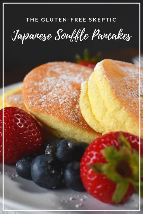 Pancake Recipe Gluten Free, Fluffy Japanese Souffle Pancakes, Japanese Souffle Pancake Recipe, Japanese Souffle Pancakes, Japanese Pancake Recipe, Souffle Pancake, Japanese Pancake, Souffle Pancakes, Souffle Recipes