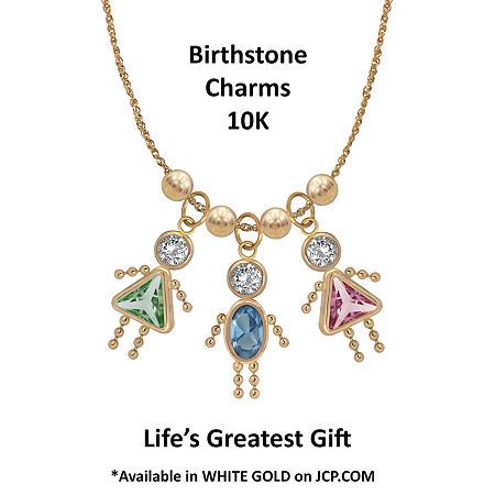 10k Gold Chain, Family Jewelry, Family Jewellery, Mom Jewelry, November Birthstone, July Birthstone, September Birthstone, Birthstone Charms, August Birth Stone