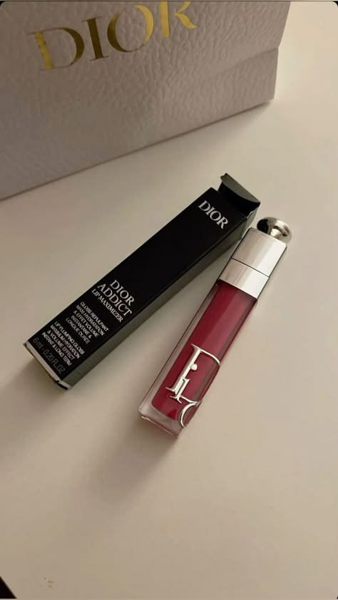 Dior Lipstick Aesthetic, Aesthetic Lippies, Dior Lip Products, Dior Gloss, Sephora Aesthetic, Dior Lip Gloss, Sephora Dior, Dior Cosmetics, Dior Lip