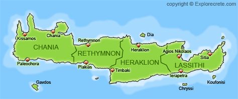 In this page you will find various maps of Crete. You will also find detailed maps of the main towns and cities in Crete: Heraklion, Chania, Rethymnon, Agios Nikolaos and Sitia. Some of the maps are very big files, so they will take a long time to download with a simple modem connection. Map Of Crete Greece, Crete Map, Crete Beaches, Crete Heraklion, Crete Holiday, Greece Map, Crete Island, Greek Isles, Heraklion