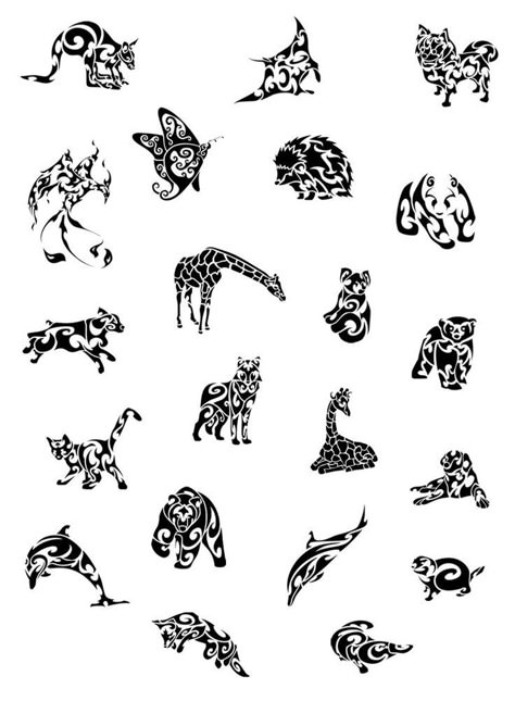 Zoo Tattoo, Discover Tattoo, Heather Moss, Tier Tattoo, Animals Tattoo, Tattoo Templates, Cricut Air, Diy Tattoo, Maori Tattoo