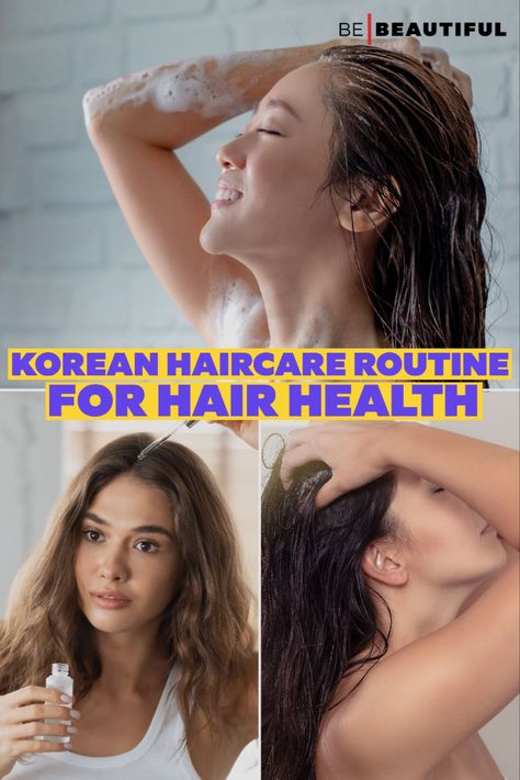 10-step korean haircare routine Haircare Routine Steps, Korean Hair Care Routine, Korean Hair Care, Getting Rid Of Dandruff, Korean Beauty Secrets, Haircare Routine, Hair Toner, Routine Skin, Korean Hair