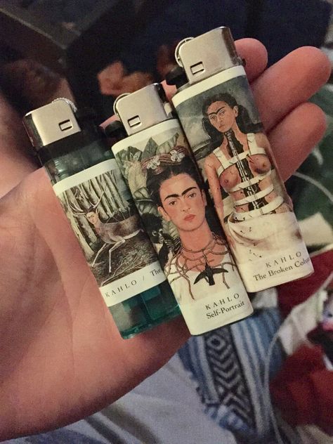 Frida Kahlo Lighters Party favors Frida Kahlo Invitations, Frida Kahlo And Her Girlfriend, Frida Kahlo Birthday, Frida Kahlo Bookmark, Frida Kahlo Book, Cool Lighters, 21st Birthday, Self Portrait, Party Favors