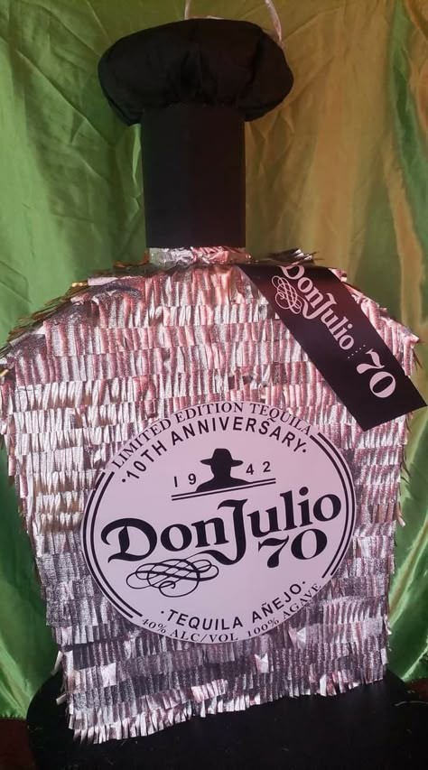 Don Julio Pinata, Buchifresa Party Theme, Chalino Sanchez Birthday Theme, 21st Birthday Pinata, Buchona Birthday Party, Narco Birthday Theme, Buchona Theme Party, Narco Theme Party Decorations, Buchona Party Theme